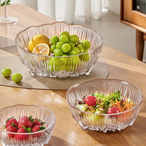 Nordic-style beaded dessert bowls