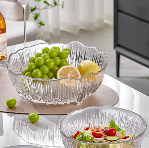 Nordic-style beaded dessert bowls