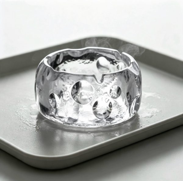 Cheese-Shaped Ashtray