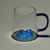 Volcano cup with a handle