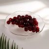 Swirl-Patterned Three-Legged Fruit Platter