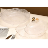 Swirl-Patterned Three-Legged Fruit Platter