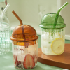 Striped Straw Cup