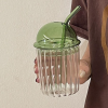 Striped Straw Cup
