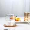 Trapezoidal-mouthed cup