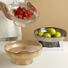 Vertical-Striped Fruit Plate
