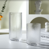 Straight-sided cup with diamond pattern