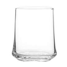 Threaded whisky glass